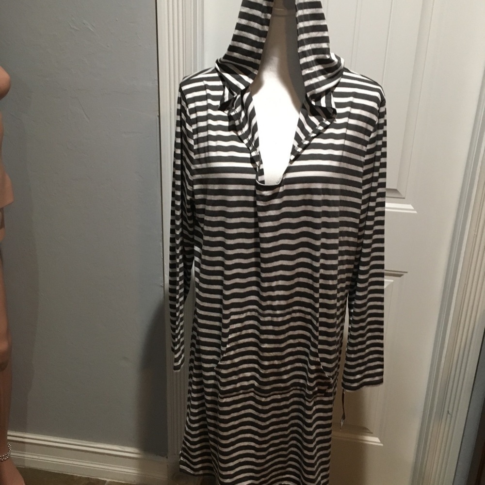 Merona hooded Top/dress. Size XL NWT